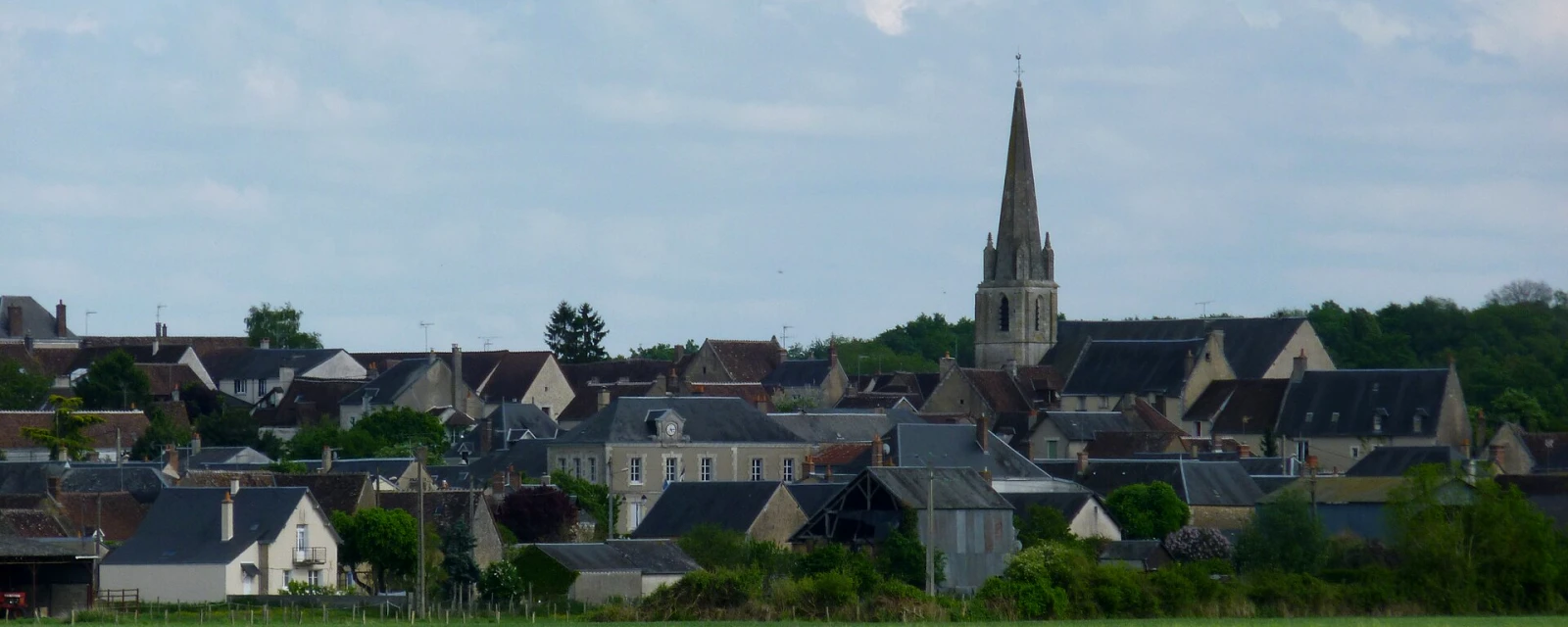 Vue de Thoré-la-Rochette, Loir-et-Cher