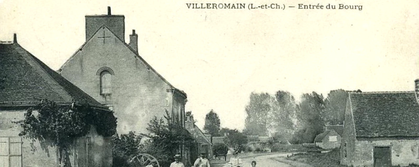 Vue de Villeromain, Loir-et-Cher