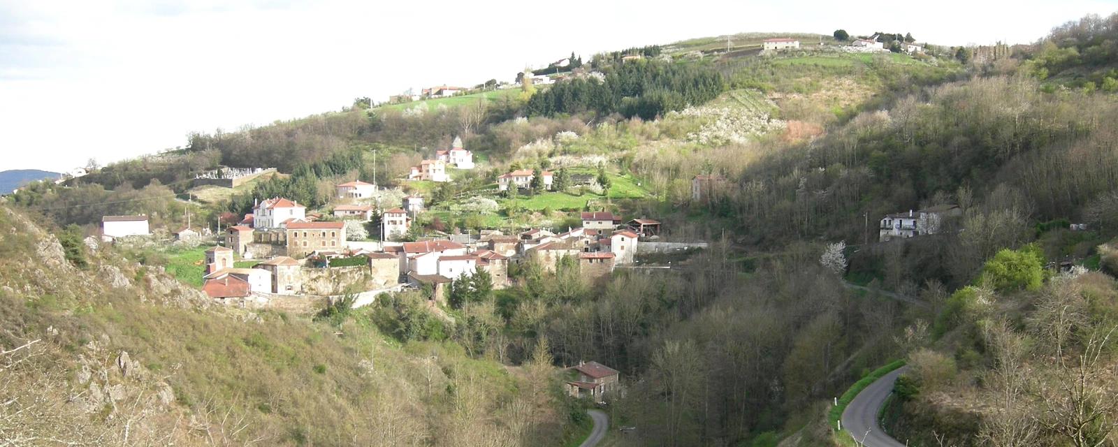 Vue de Chagnon, Loire