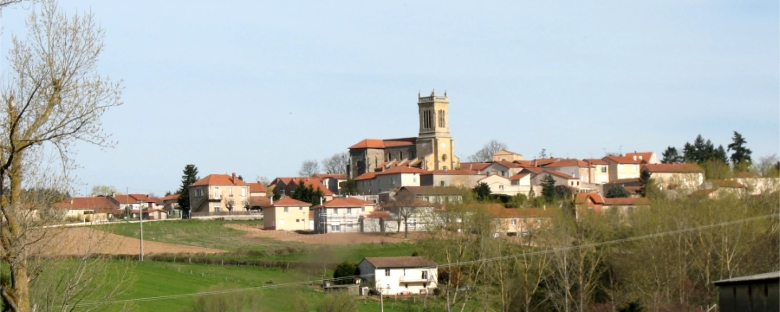 Vue de Cordelle, Loire