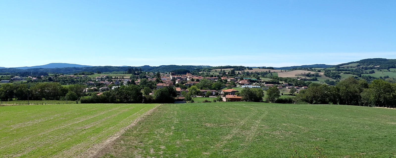 Vue de Cremeaux, Loire
