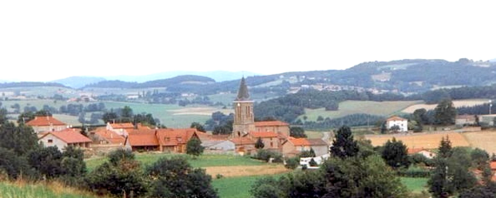 Vue de Croizet-sur-Gand, Loire