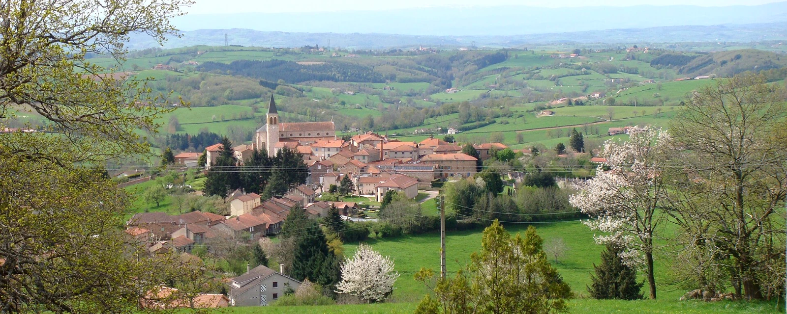 Vue de La Gresle, Loire
