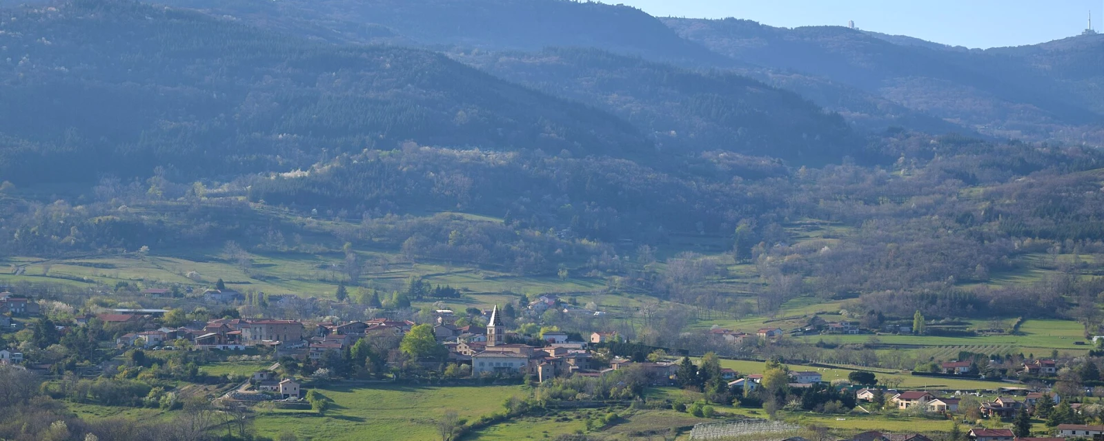 Vue de Saint-Appolinard, Loire
