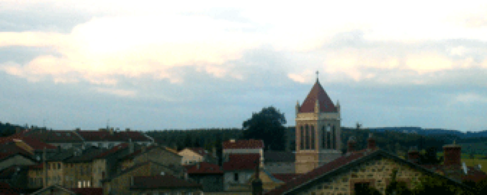Vue de Saint-Genest-Malifaux, Loire