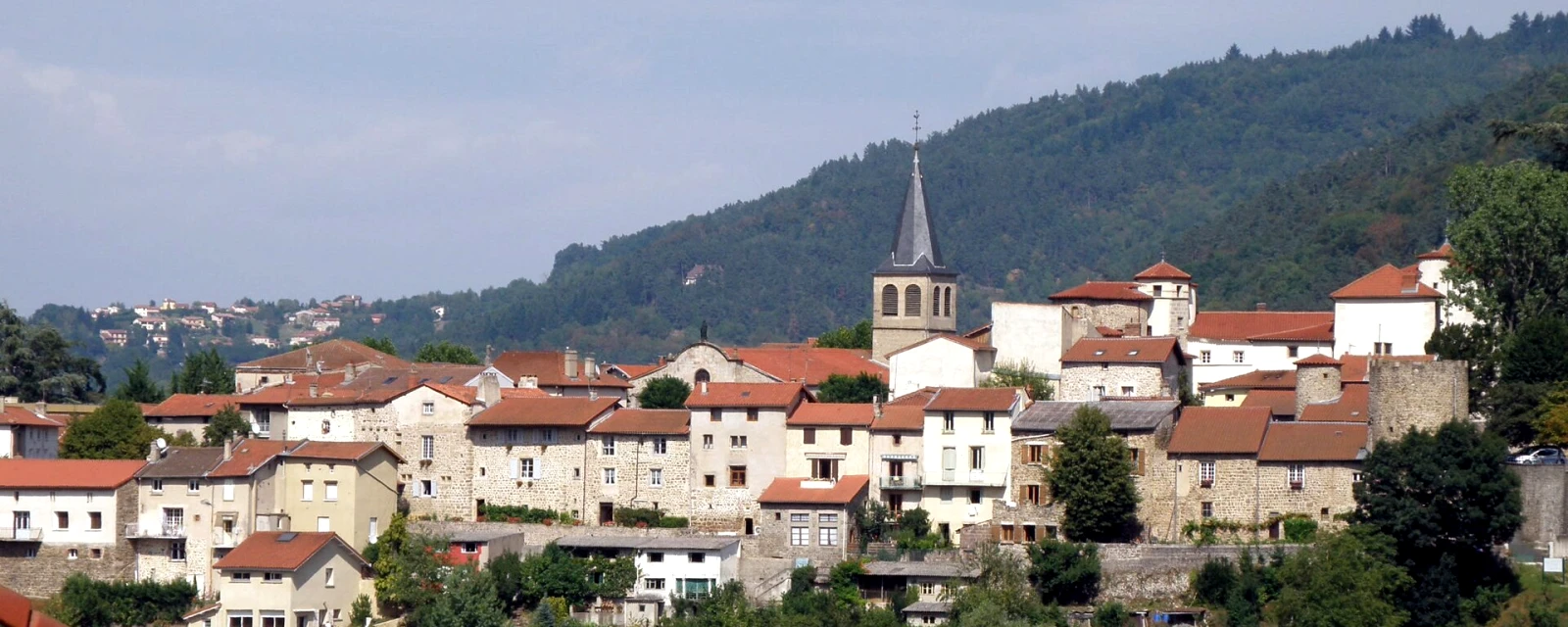 Vue de Aurec-sur-Loire, Haute-Loire
