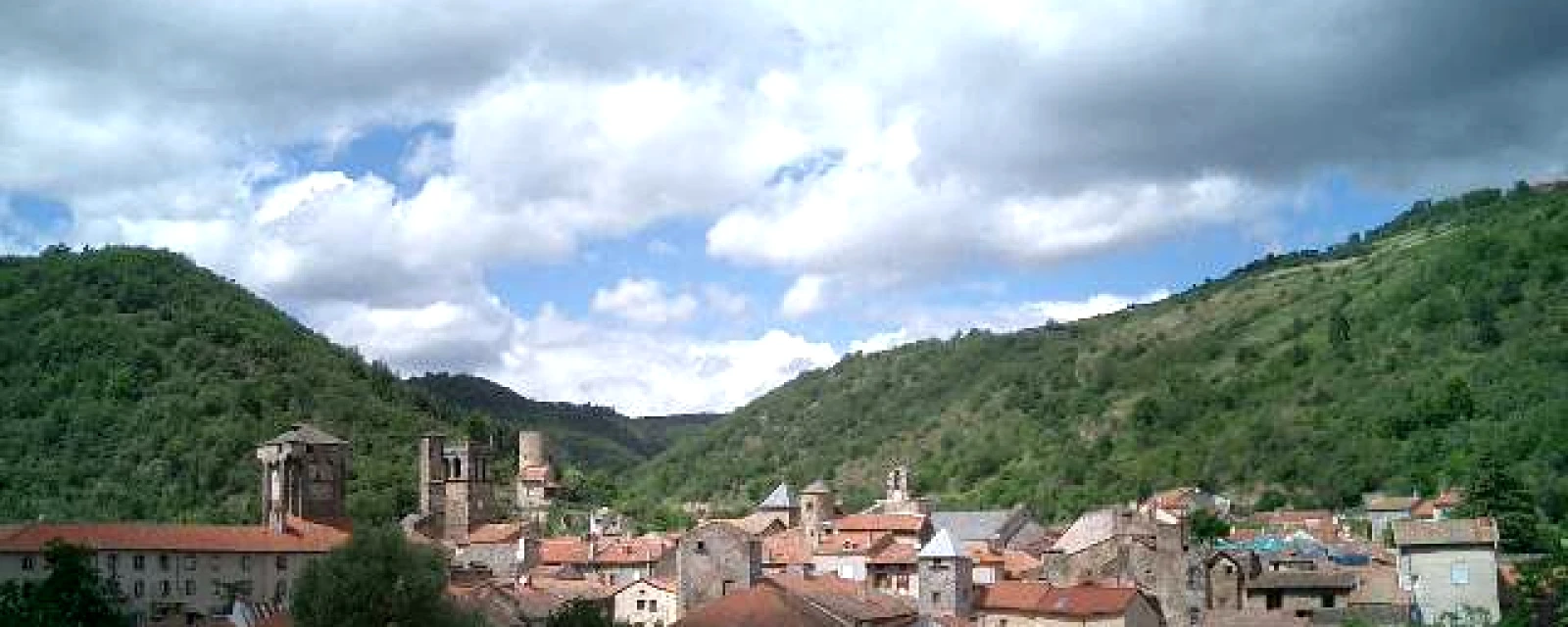 Vue de Blesle, Haute-Loire