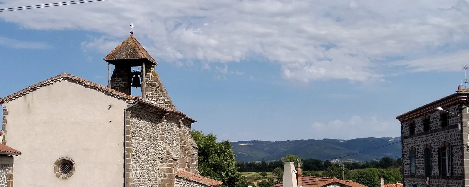 Vue de Couteuges, Haute-Loire