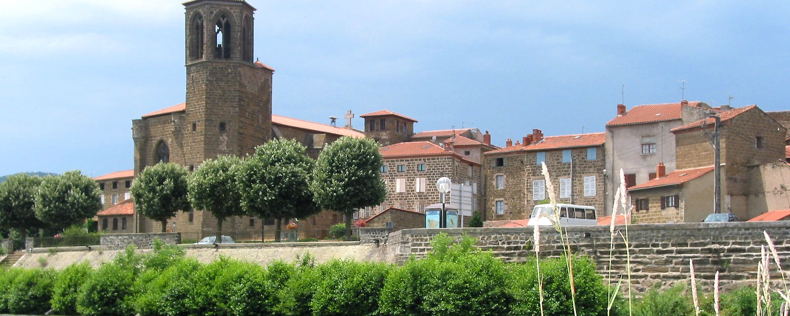 Vue de Langeac, Haute-Loire
