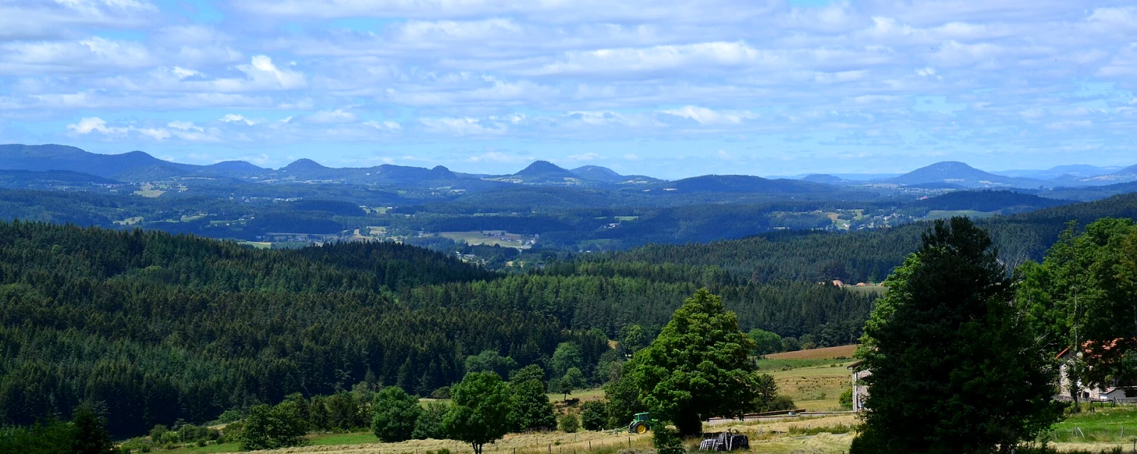 Vue de Le Mas-de-Tence, Haute-Loire