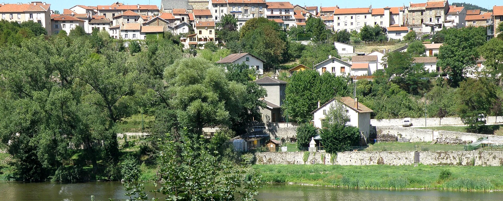 Vue de Retournac, Haute-Loire