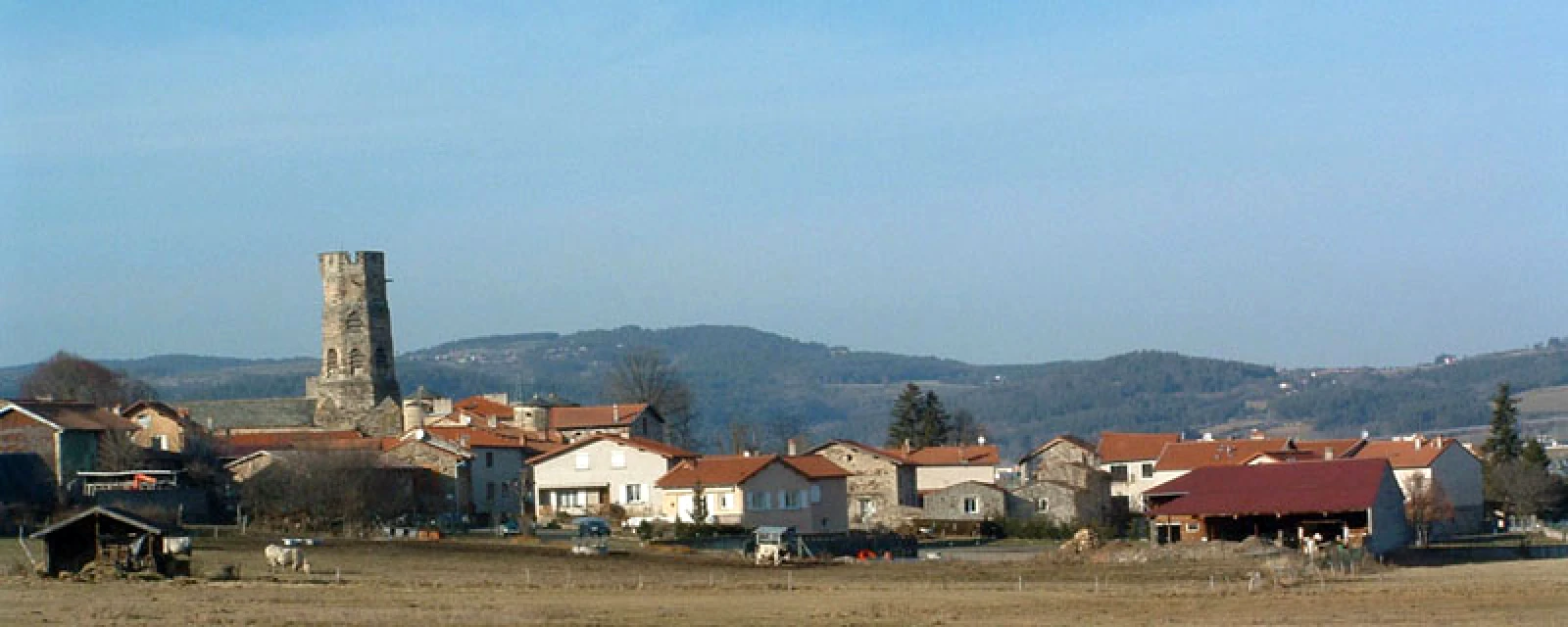 Vue de Saint-Germain-Laprade, Haute-Loire