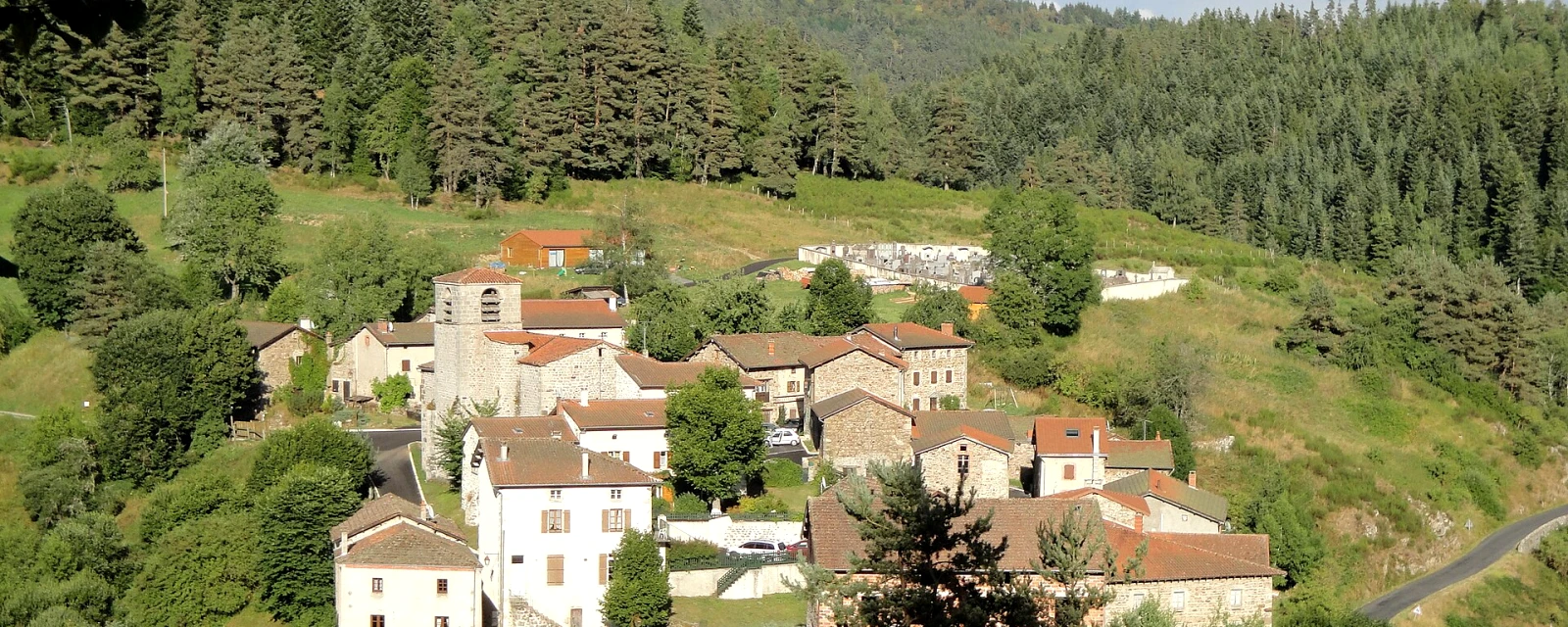 Vue de Saint-Pal-de-Senouire, Haute-Loire