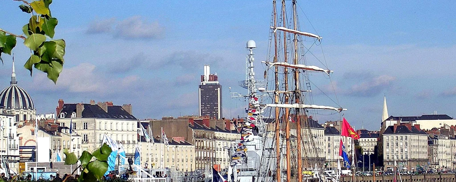 Vue de Nantes, Loire-Atlantique