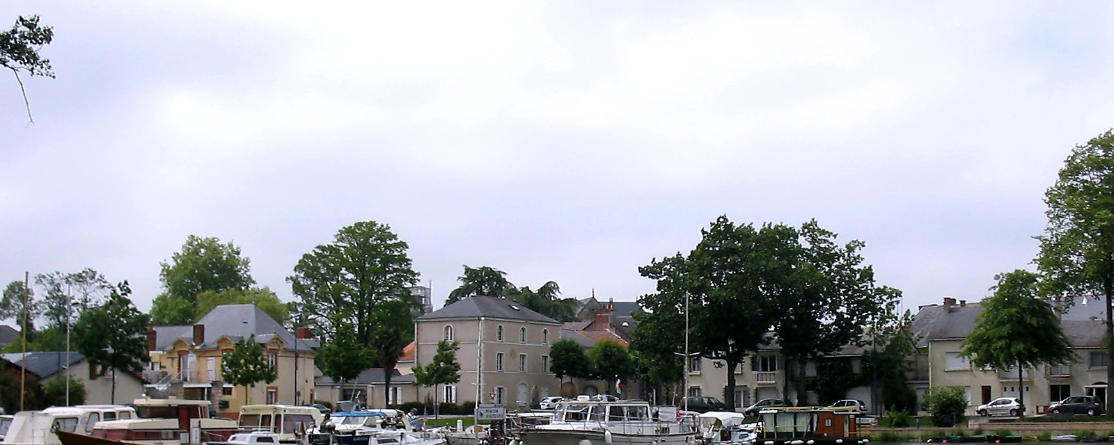 Vue de Nort-sur-Erdre, Loire-Atlantique