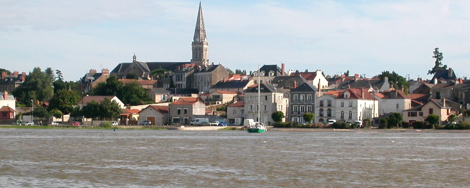 Vue de Le Pellerin, Loire-Atlantique