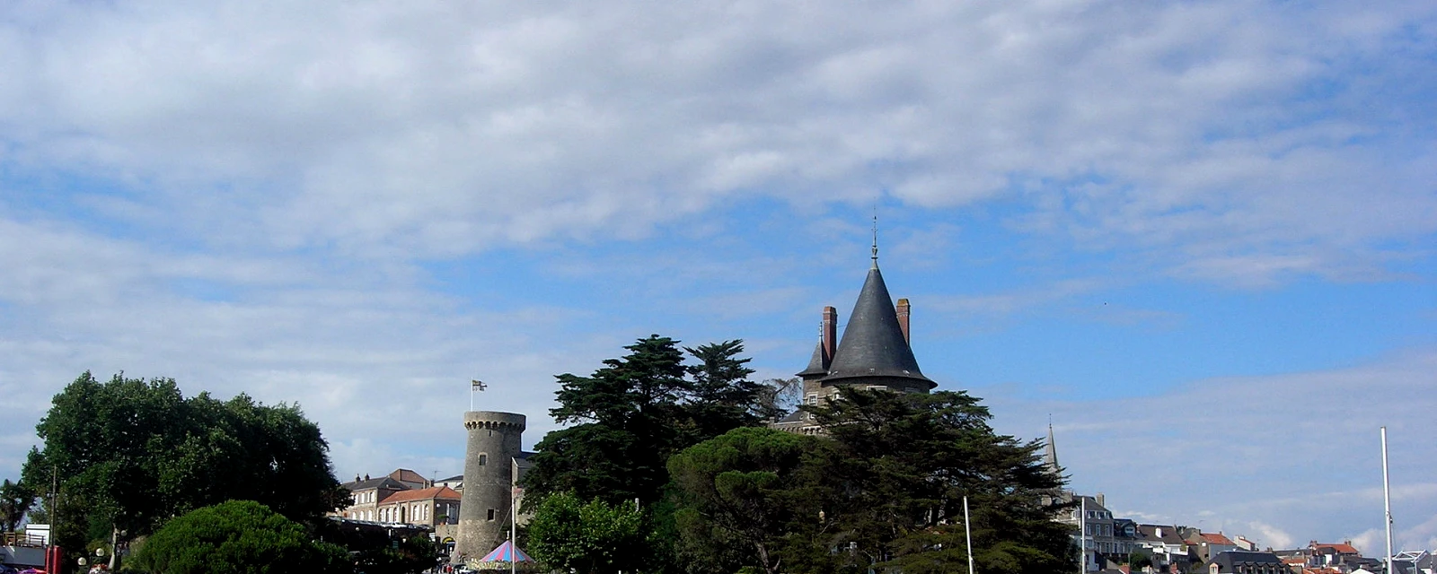 Vue de Pornic, Loire-Atlantique
