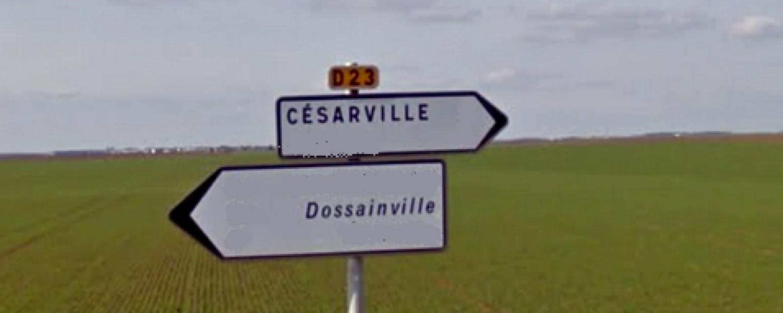 Vue de Césarville-Dossainville, Loiret