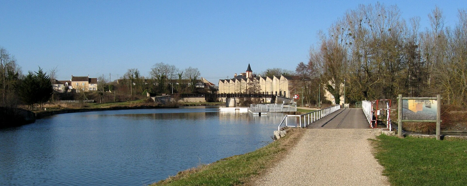 Vue de Châlette-sur-Loing, Loiret