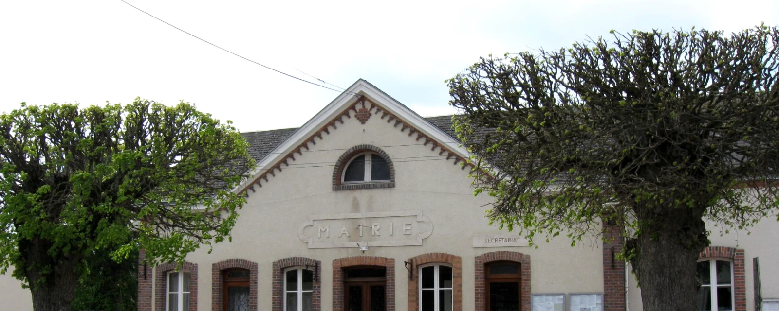 Vue de Fontenay-sur-Loing, Loiret