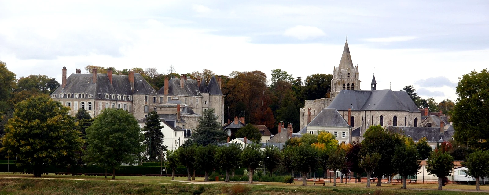 Vue de Meung-sur-Loire, Loiret
