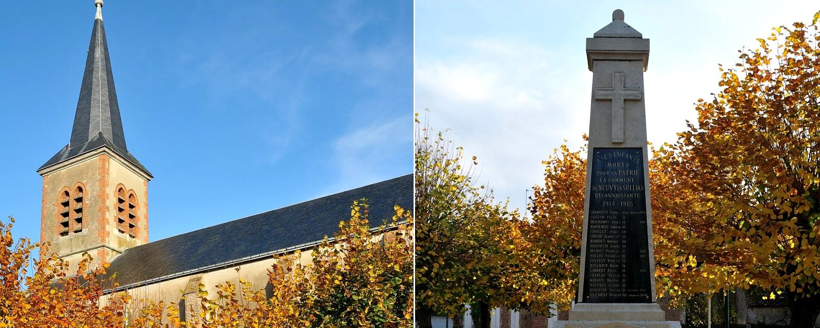 Vue de Neuvy-en-Sullias, Loiret