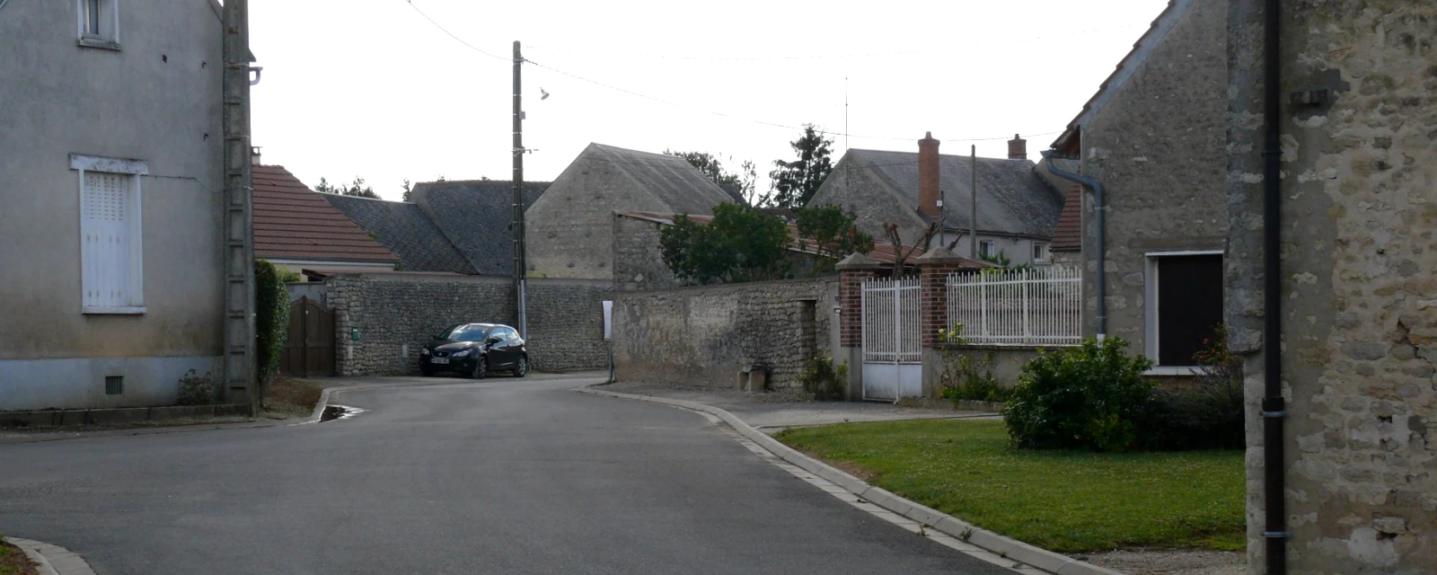 Vue de Rouvres-Saint-Jean, Loiret