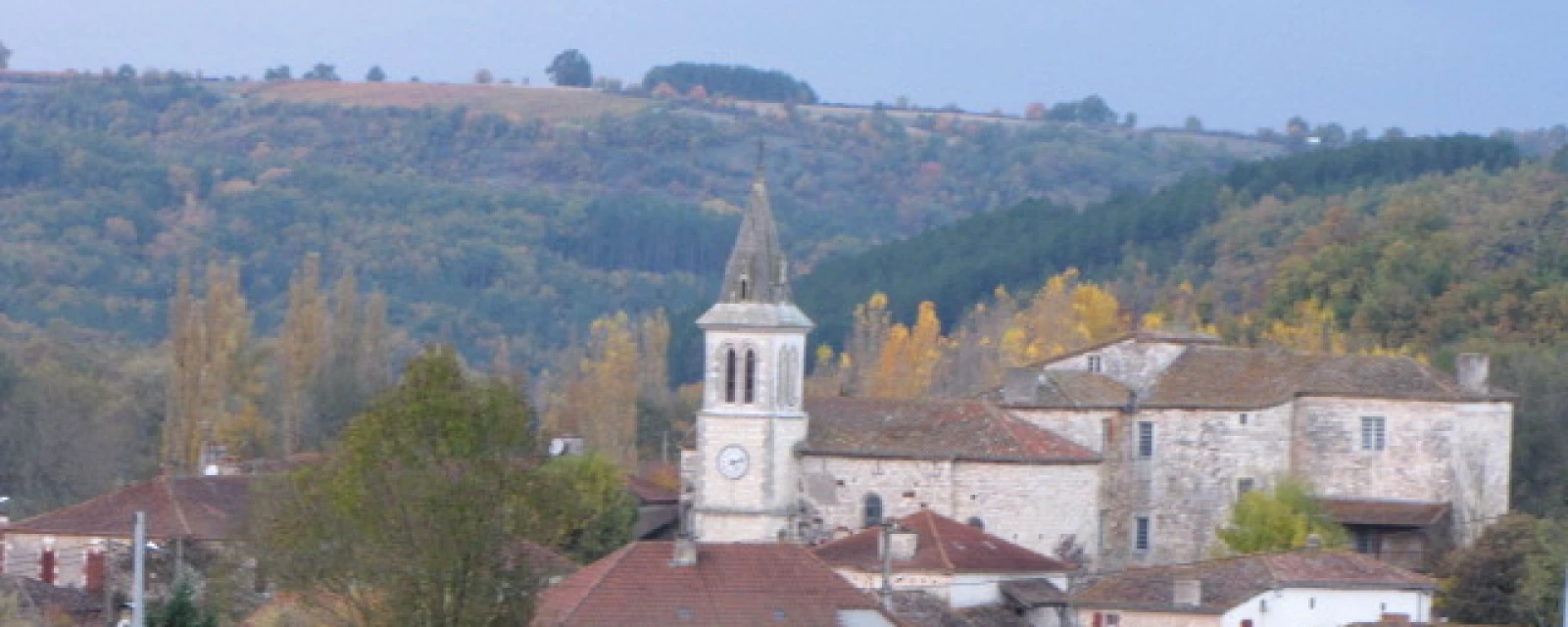 Vue de Porte-du-Quercy, Lot