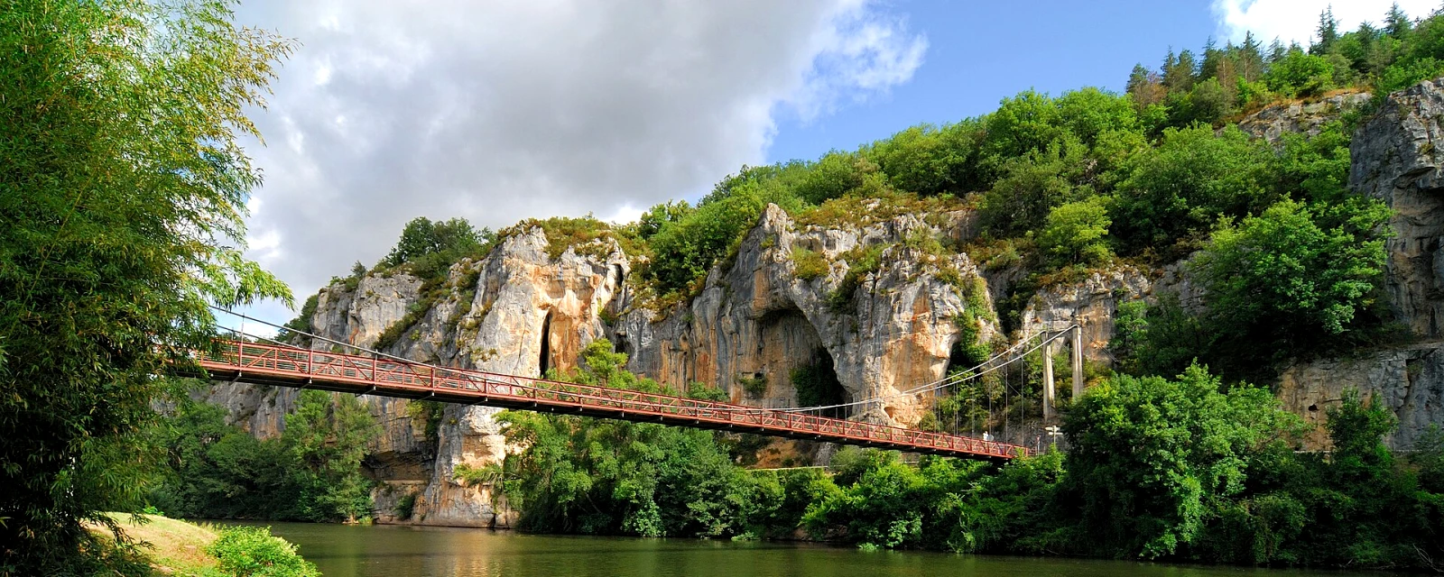 Vue de Bouziès, Lot