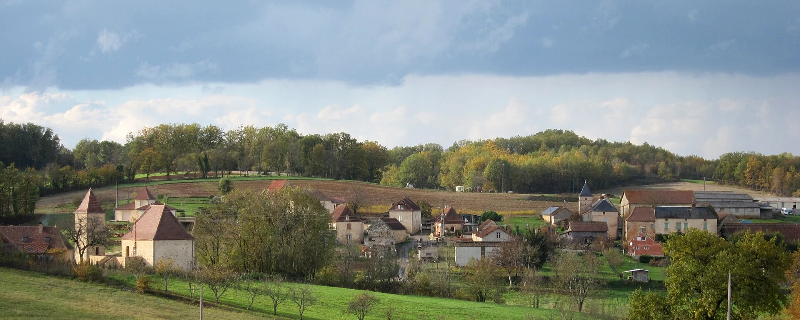 Vue de Dégagnac, Lot