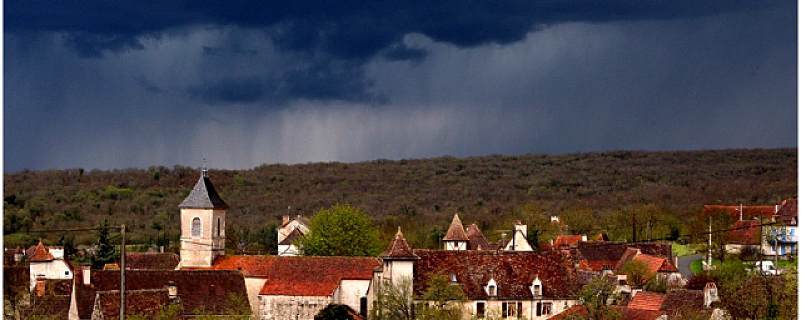 Vue de Quissac-en-Quercy, Lot