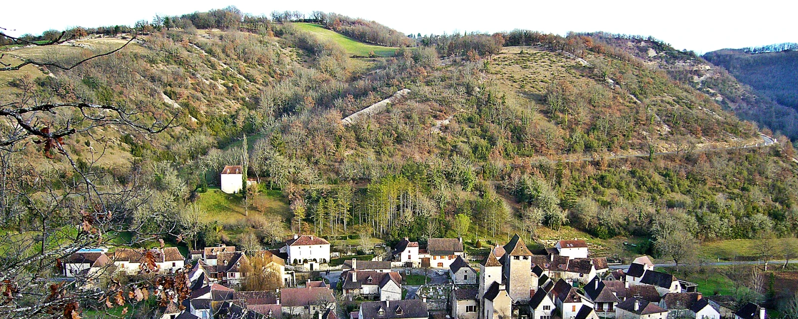 Vue de Les Pechs du Vers, Lot