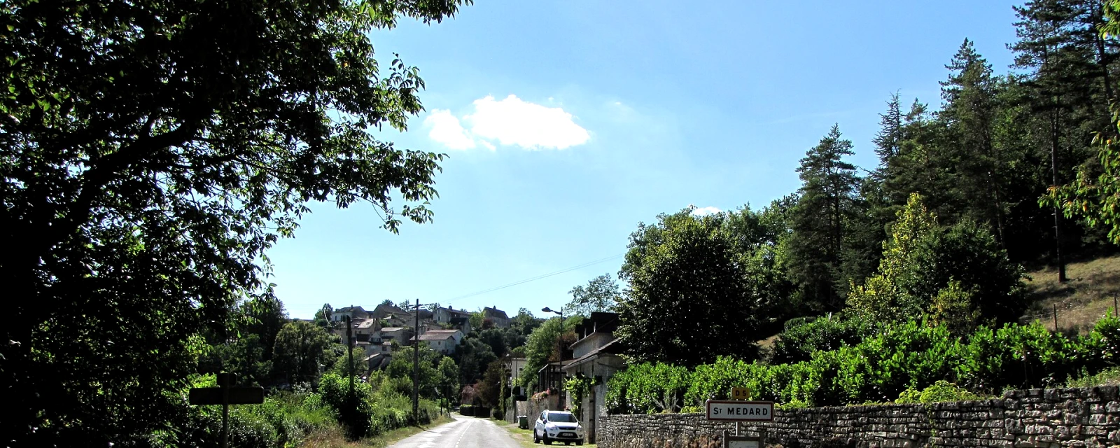 Vue de Saint-Médard, Lot