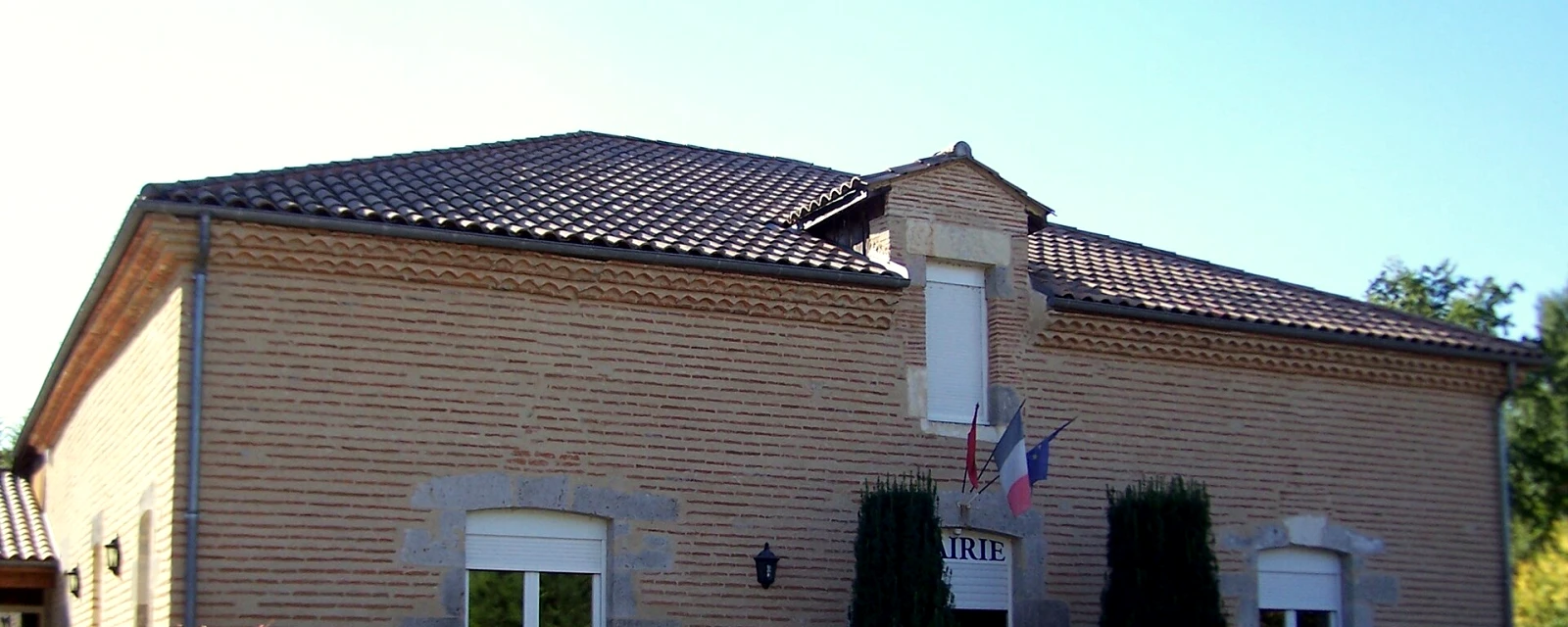 Vue de Caumont-sur-Garonne, Lot-et-Garonne