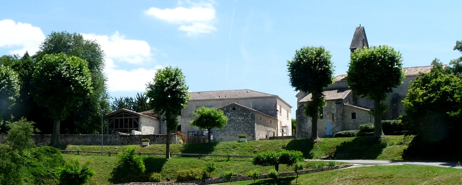 Vue de Loubès-Bernac, Lot-et-Garonne