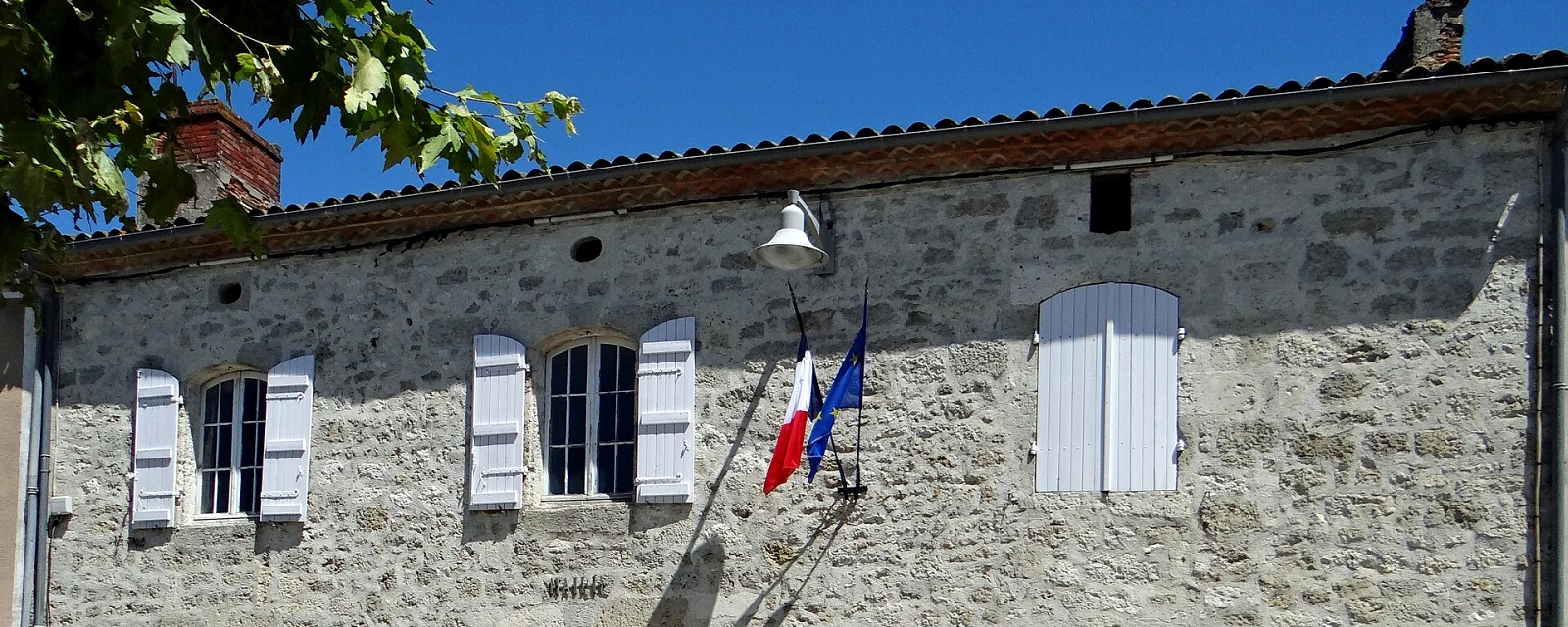 Vue de Lusignan-Petit, Lot-et-Garonne