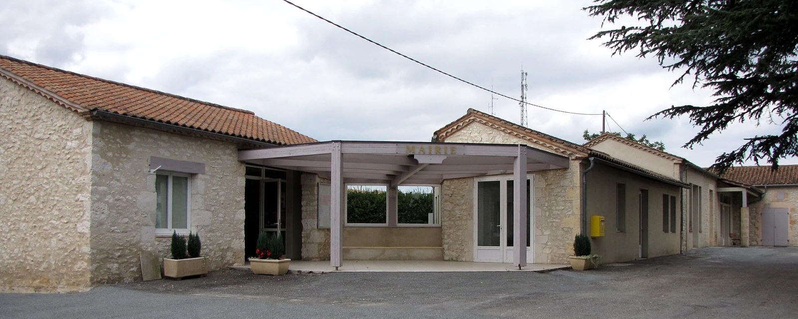 Vue de Monségur, Lot-et-Garonne