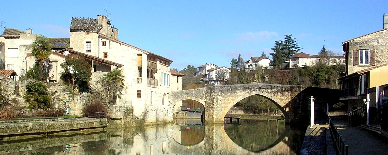 Vue de Nérac, Lot-et-Garonne
