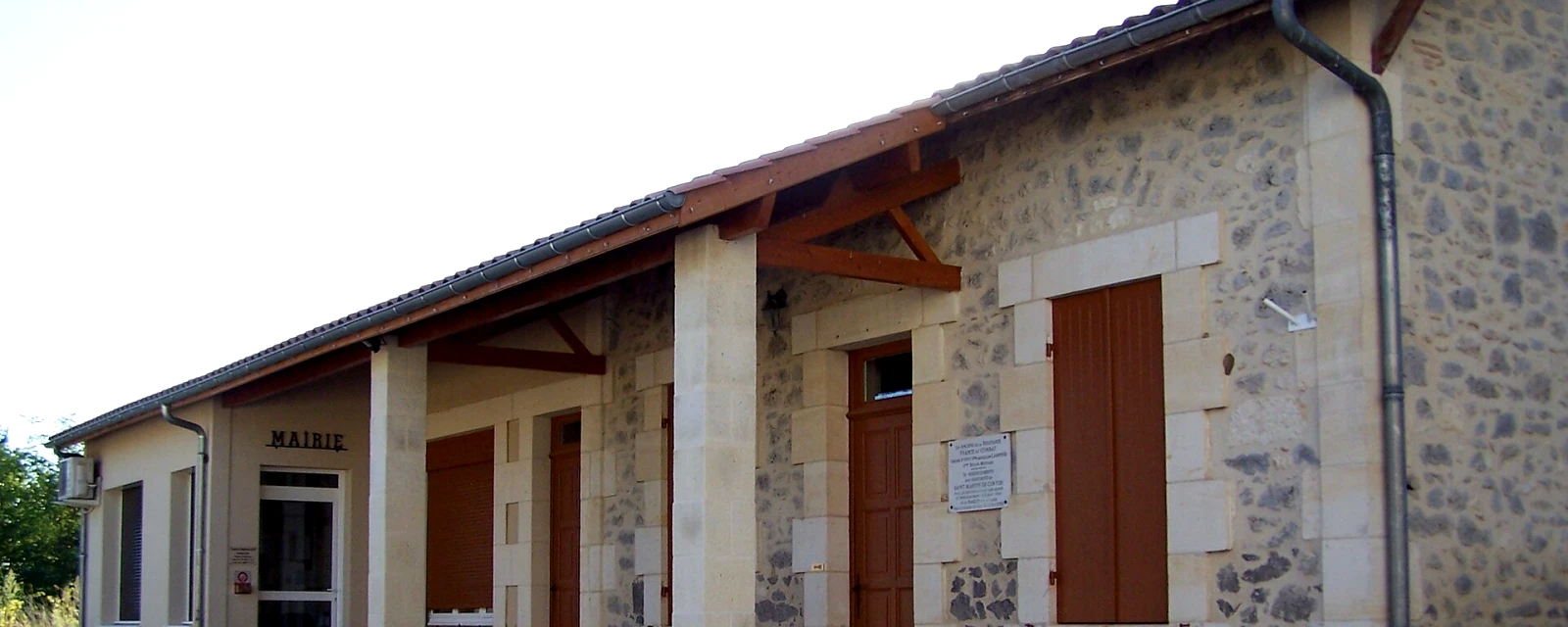 Vue de Saint-Martin-Curton, Lot-et-Garonne