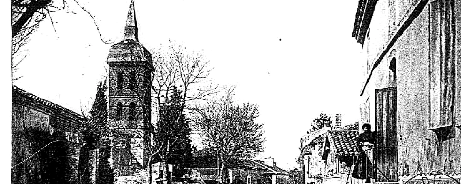 Vue de Saint-Sixte, Lot-et-Garonne
