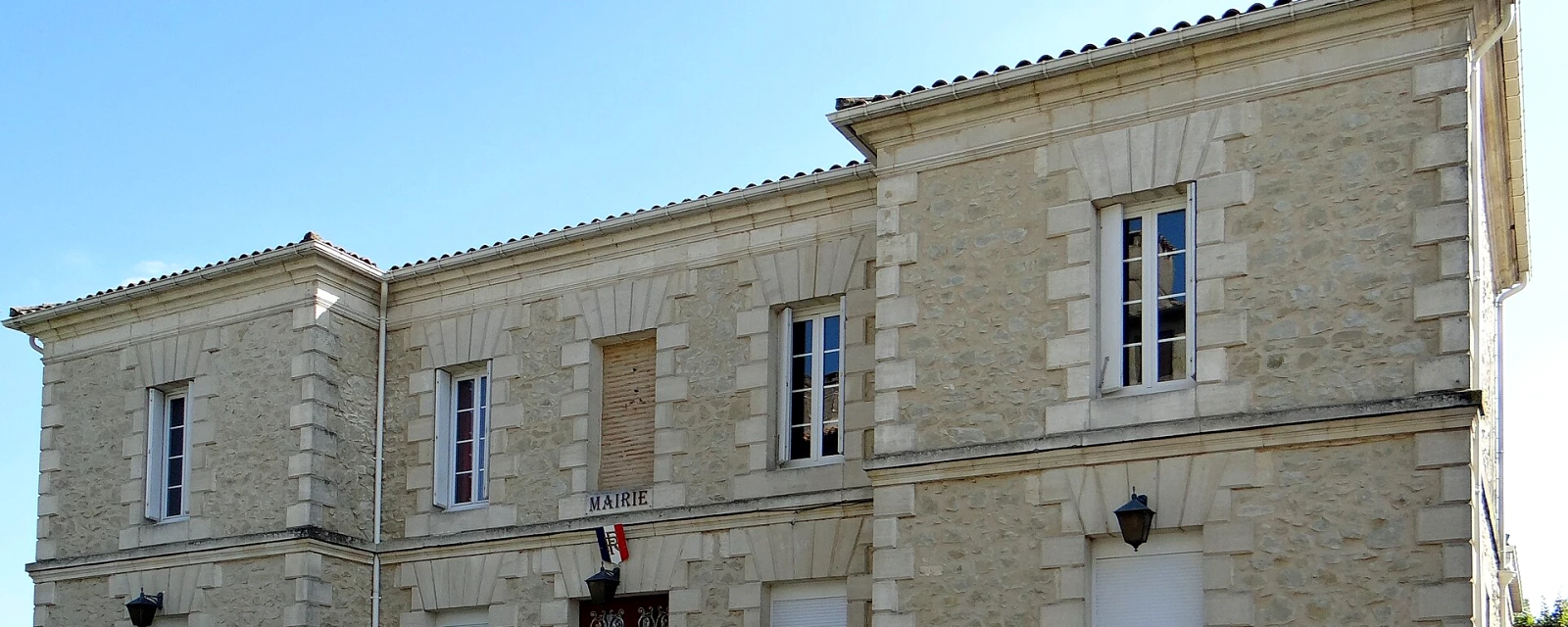 Vue de Verteuil-d'Agenais, Lot-et-Garonne
