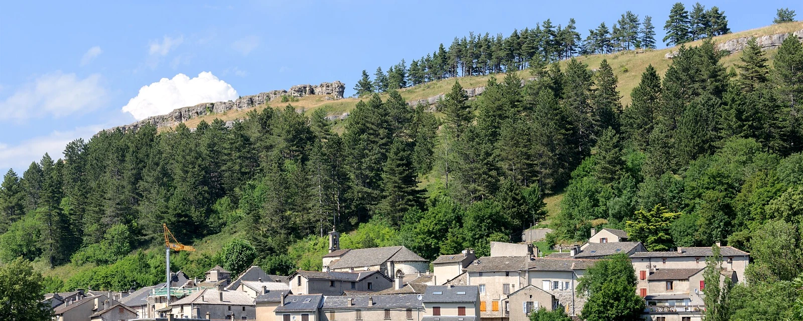 Vue de Barre-des-Cévennes, Lozère