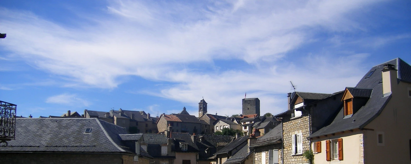 Vue de Chanac, Lozère