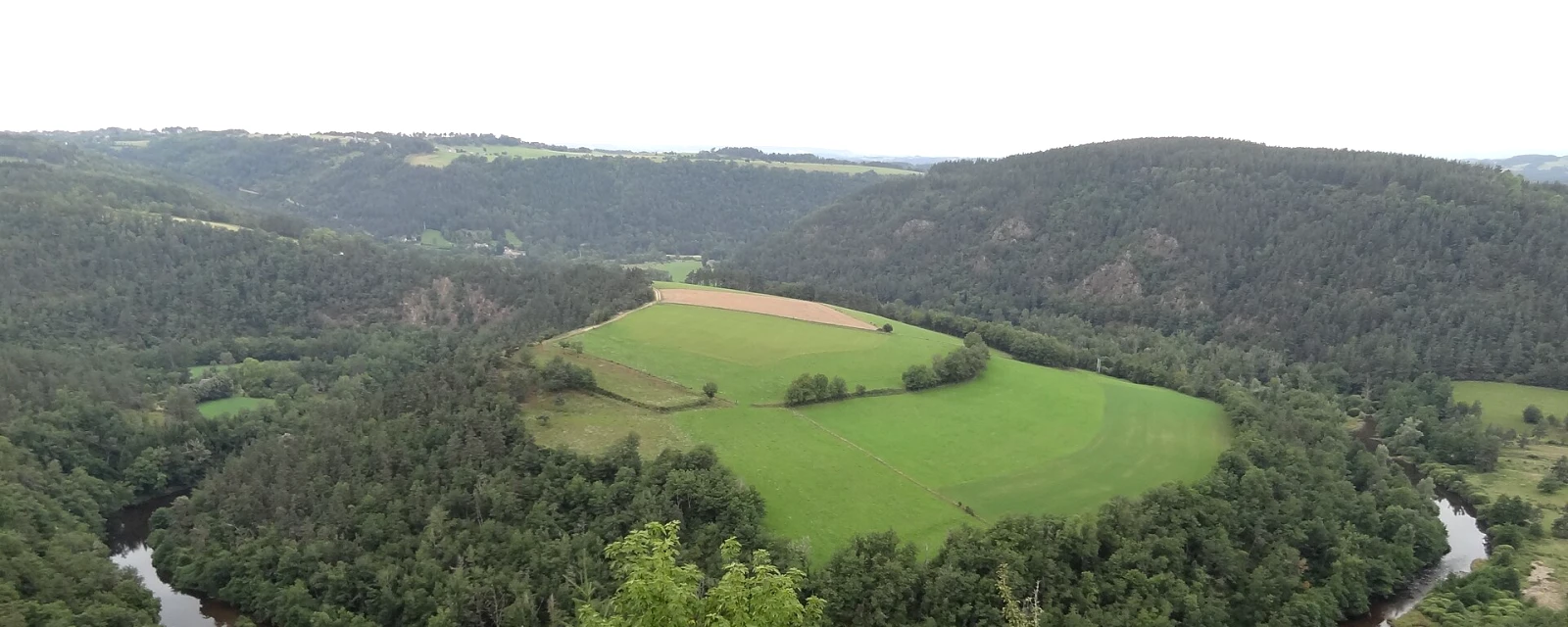 Vue de Chaulhac, Lozère
