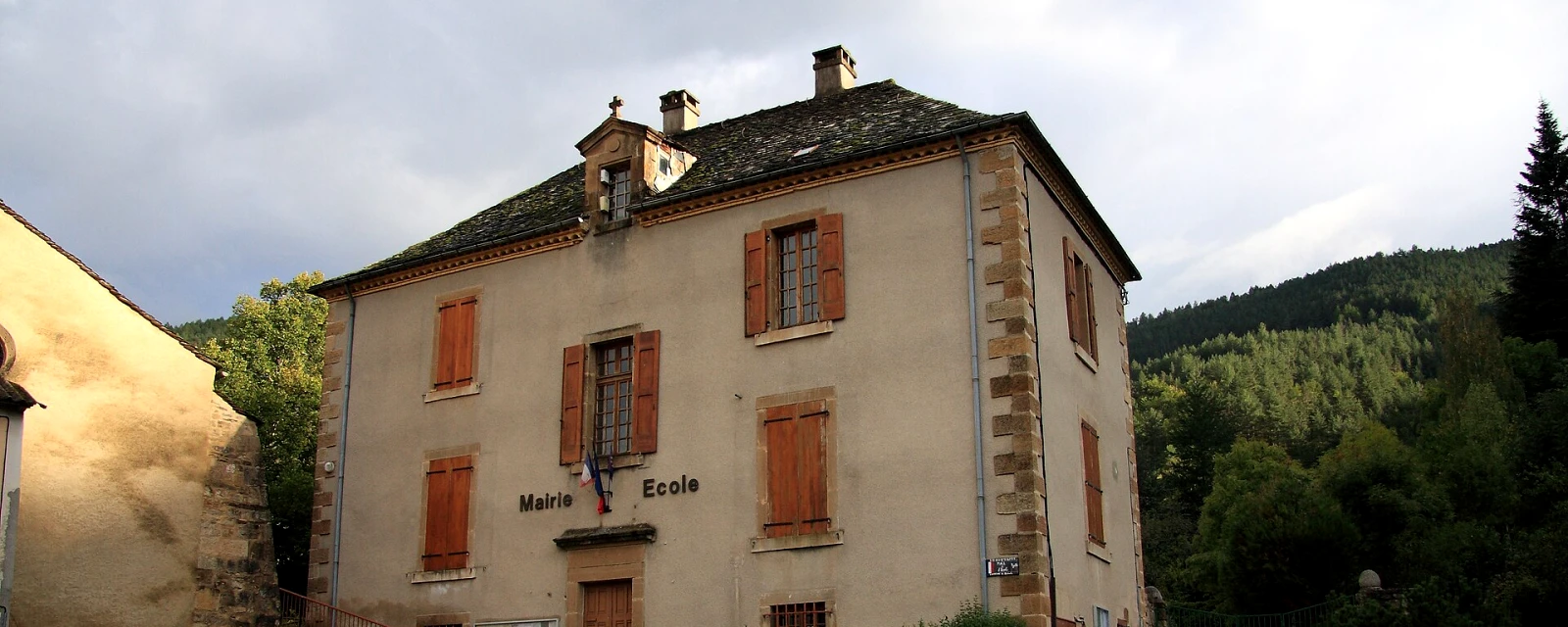 Vue de Bédouès-Cocurès, Lozère