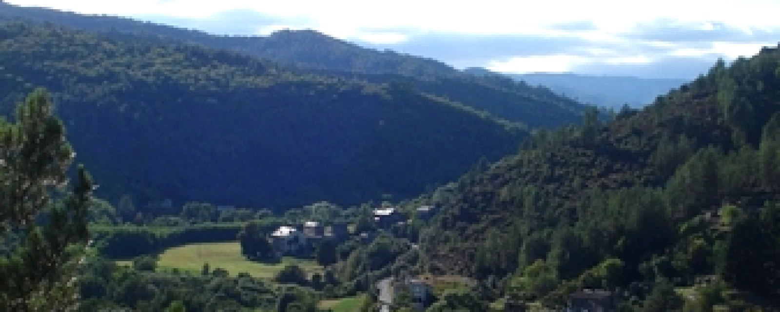 Vue de Moissac-Vallée-Française, Lozère