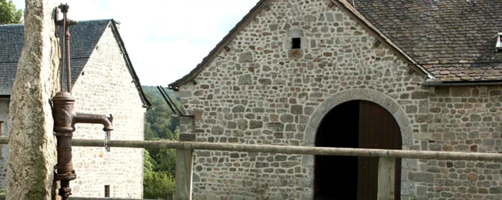 Vue de Paulhac-en-Margeride, Lozère
