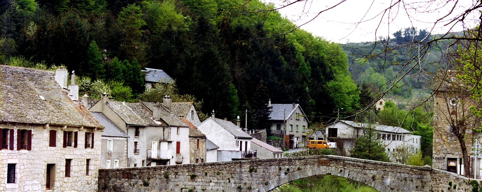Vue de Pont de Montvert - Sud Mont Lozère, Lozère