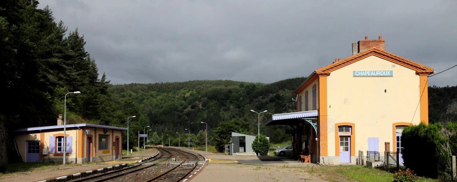 Vue de Saint Bonnet-Laval, Lozère