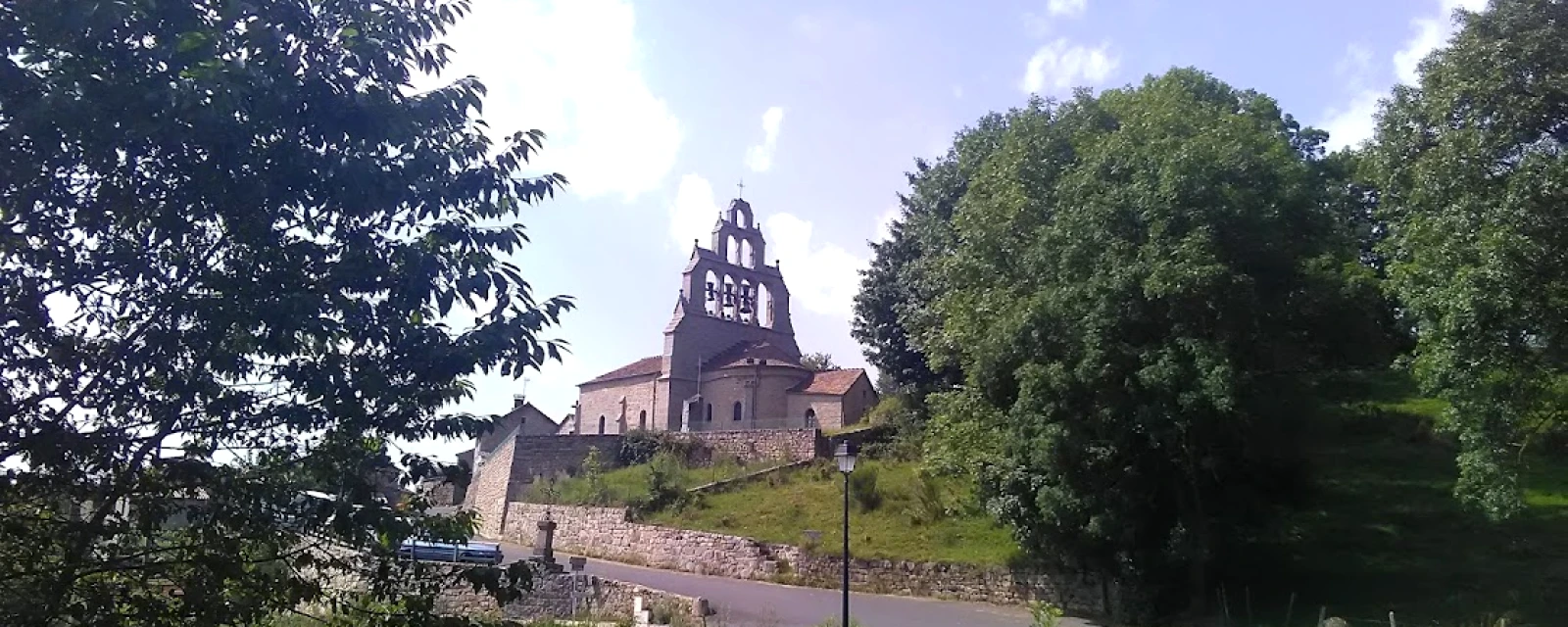 Vue de Saint-Privat-du-Fau, Lozère